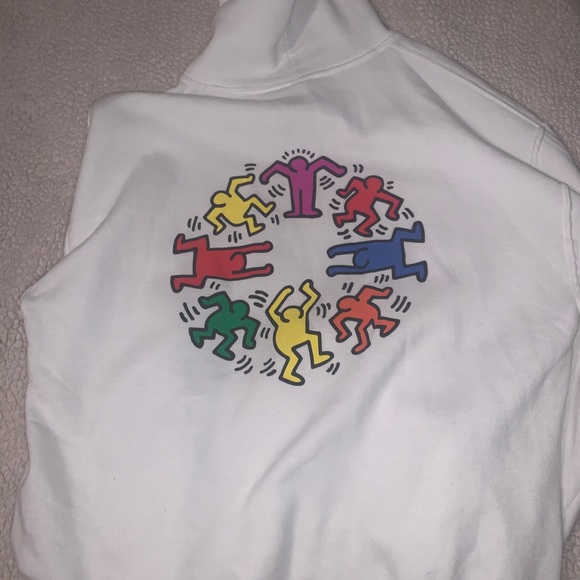 Keith Haring circle hoodie - Picture 3 of 5